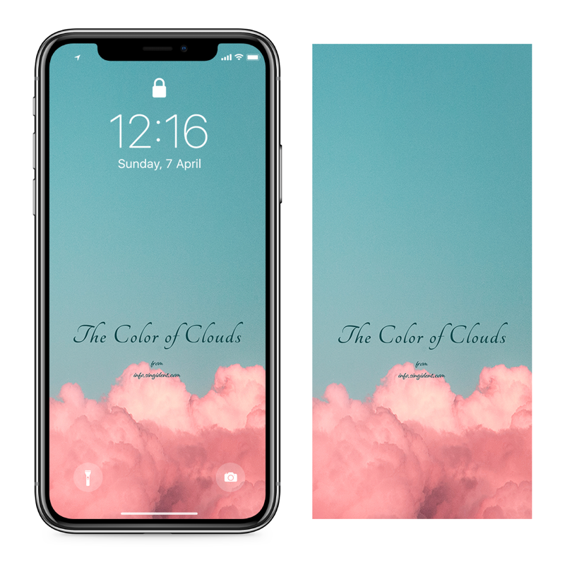 10 분홍 구름 C - The Color of Clouds 아이폰구름배경화면