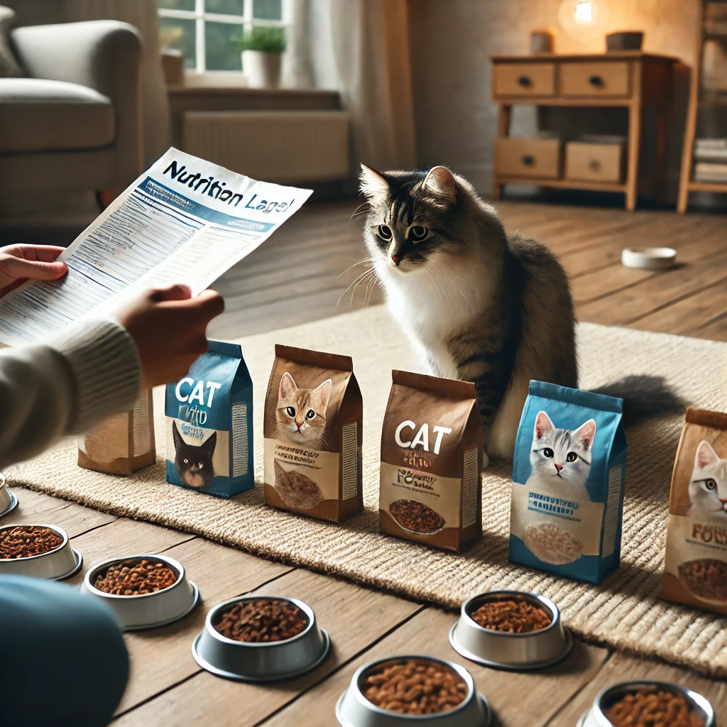 다양한 사료와 반려묘 입맛