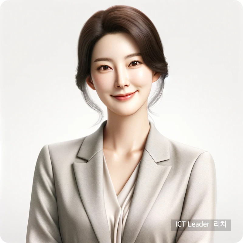 신뢰감 있고 따뜻한 분위기의 30대 한국 여성 블로거 실사 이미지