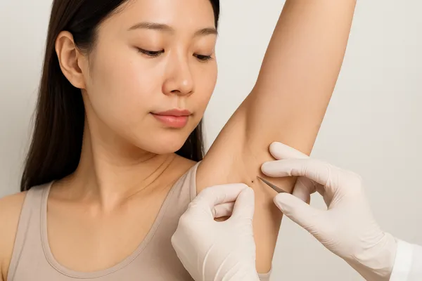 겨드랑이 쥐젖 제거 비용 평균과 병원별 차이9