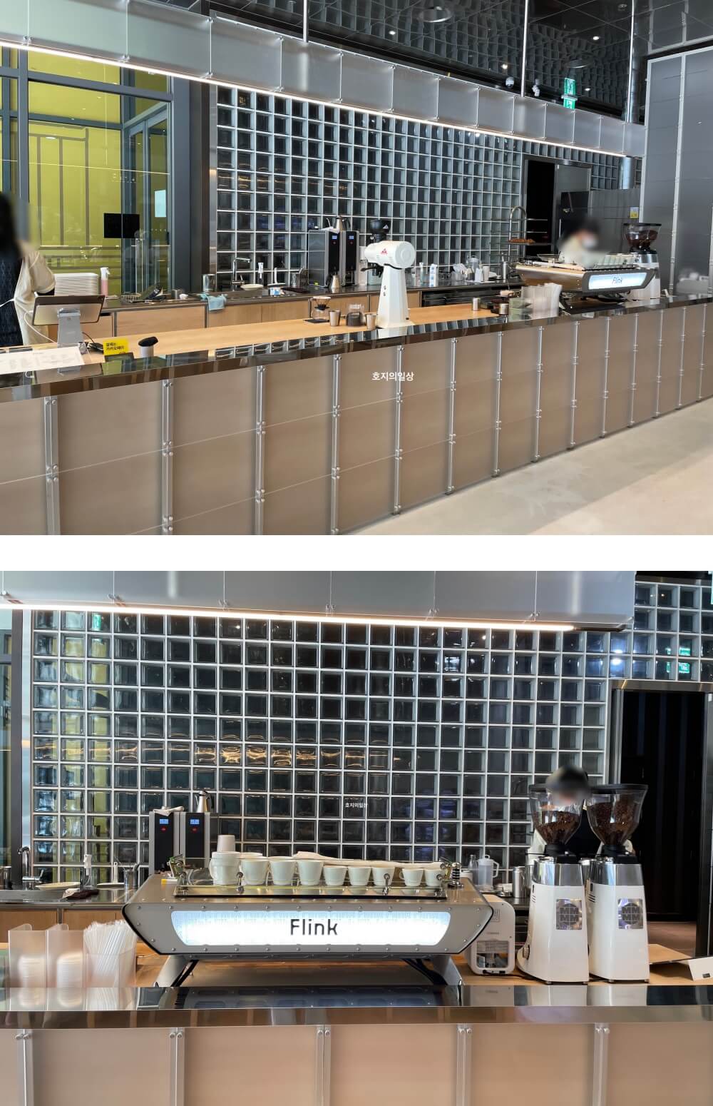 신상 베이커리 카페 플링크 판교 - 오픈 키친형 매장