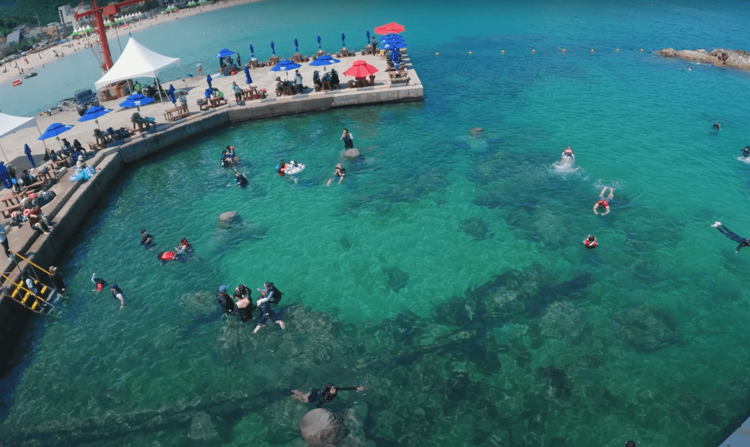 삼척 용화해변/용화방파제 &mdash; 조용하게 즐기는 숨은 명소