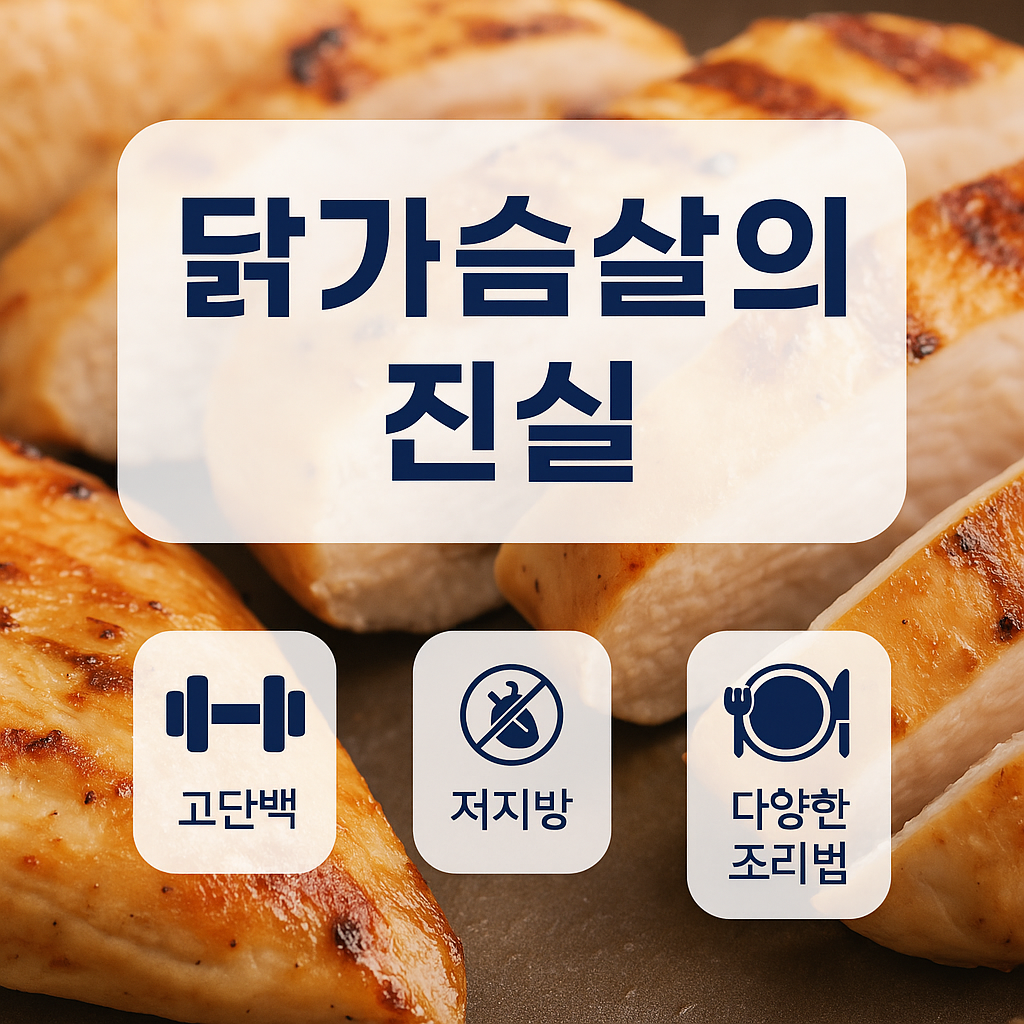 닭가슴살의 실태에 관한 사진 자료