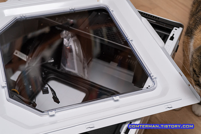 마이크로닉스 H300 옆판 마감