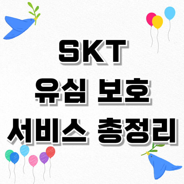 SKT 유심 보호 서비스 총정리