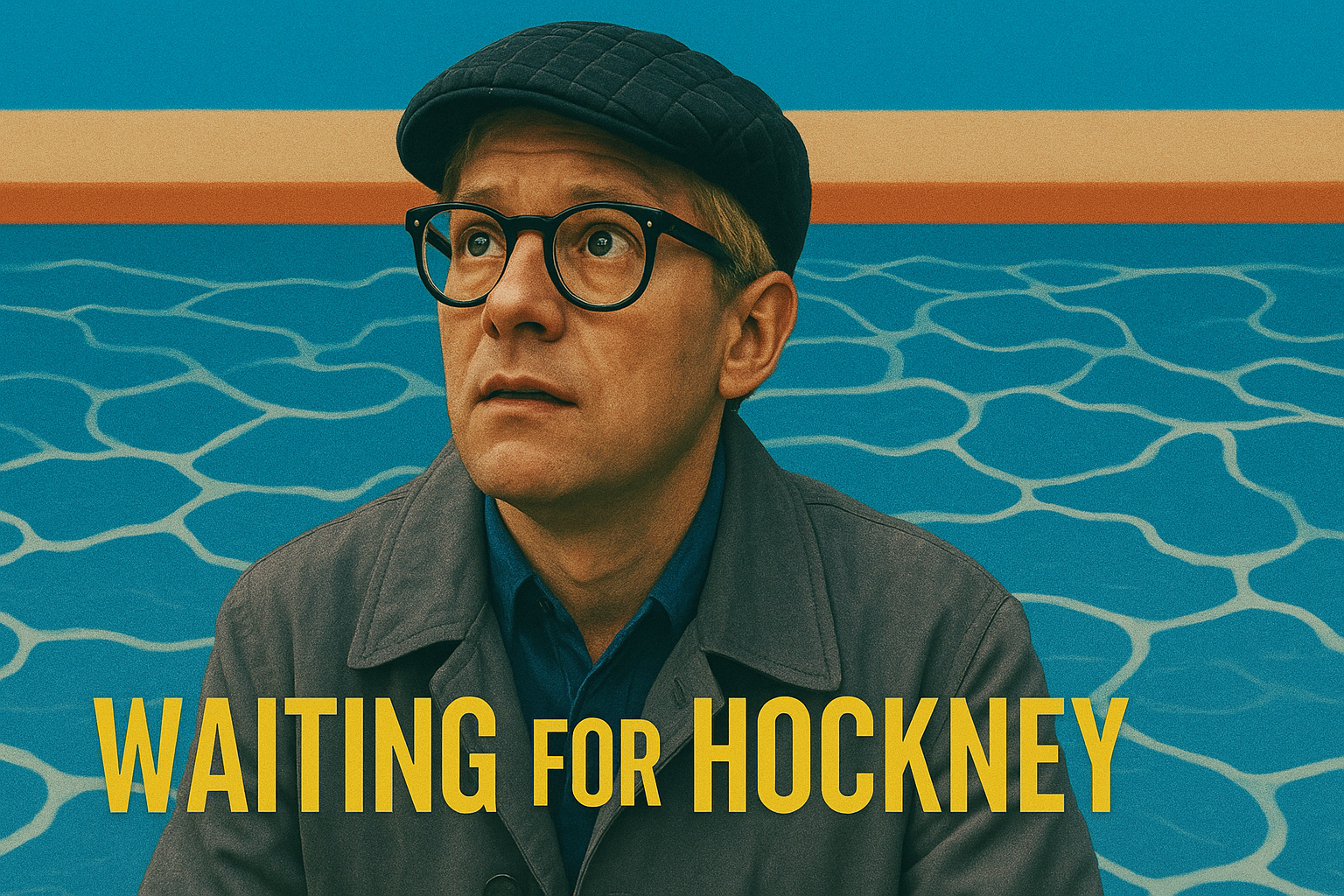 Waiting for Hockney 영화포스터 (Ai생성이미지)