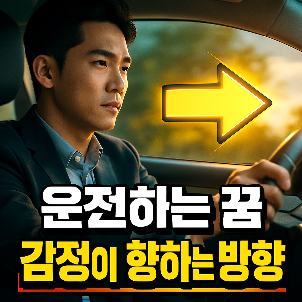 운전하는 꿈해몽! 삶의 주도권일까, 통제에 대한 불안일까?