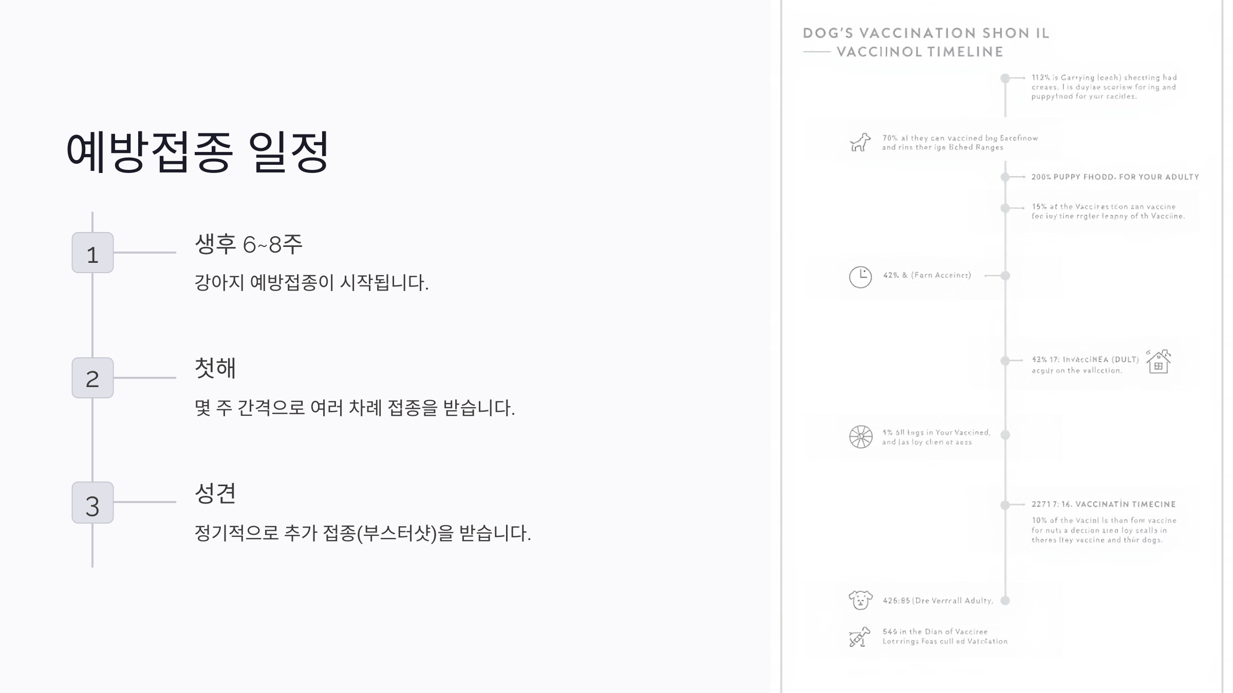 예방접종 일정