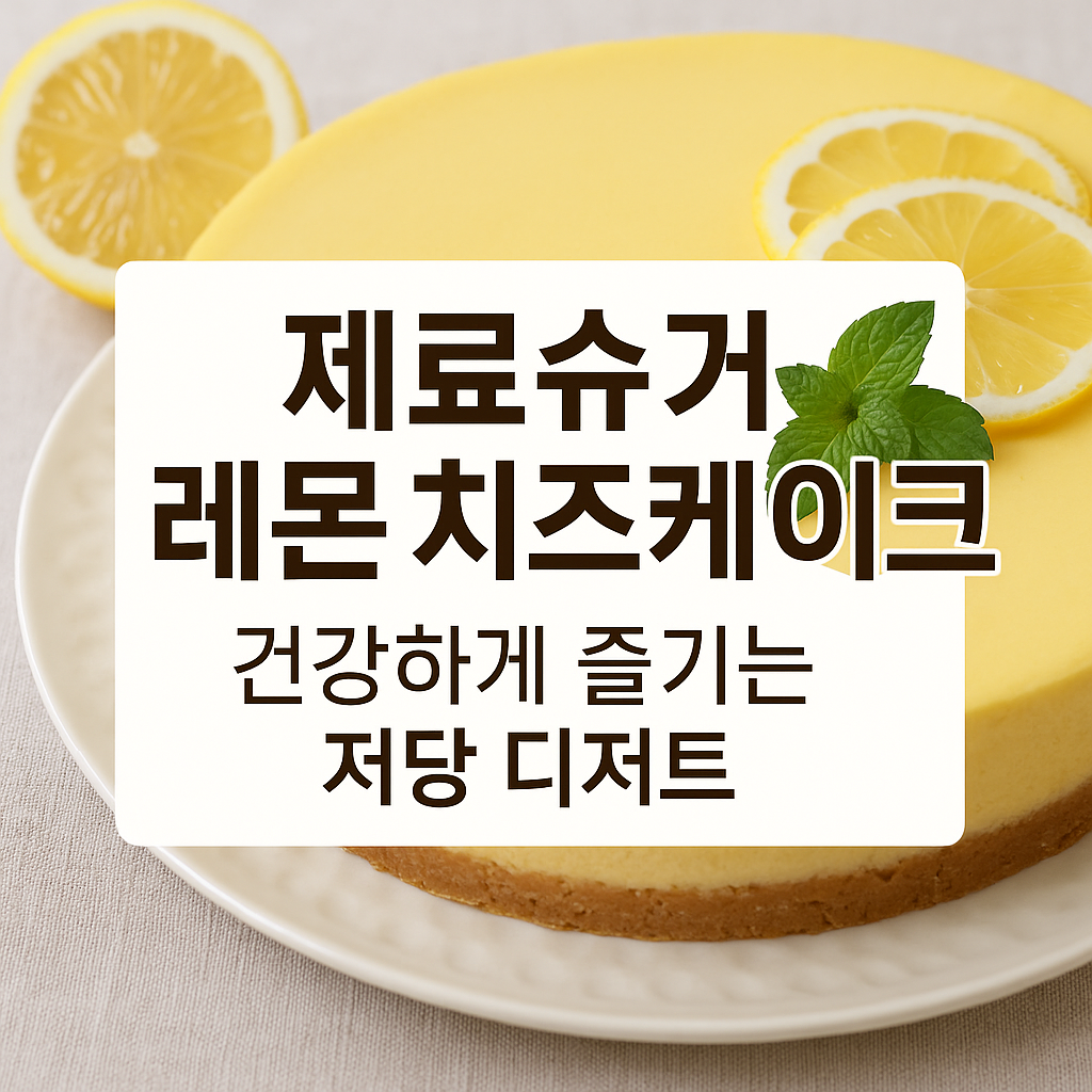 레몬 치즈케이크