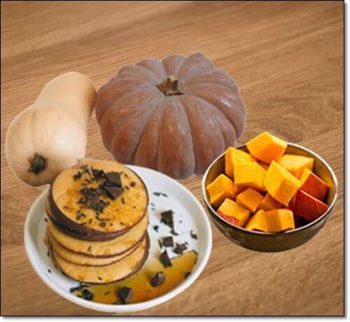 늙은 호박 음식 케이크