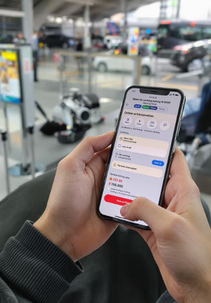 김해공항 주차장 예약 방법 2