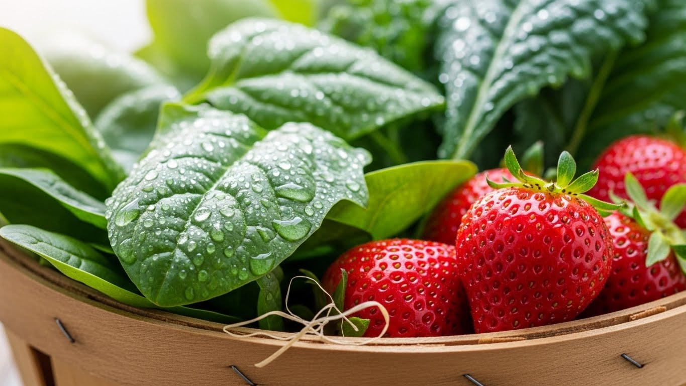 나트륨 배출을 돕고 혈관 건강을 지켜주는 신선한 채소와 과일