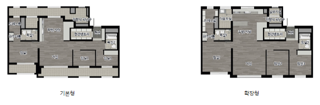 e편한세상 에코델타 센터포인트 - 84A 평면도