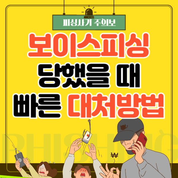 보이스피싱 당했을때