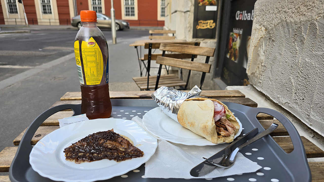 부다페스트 가성비 맛집 굴바바 케밥