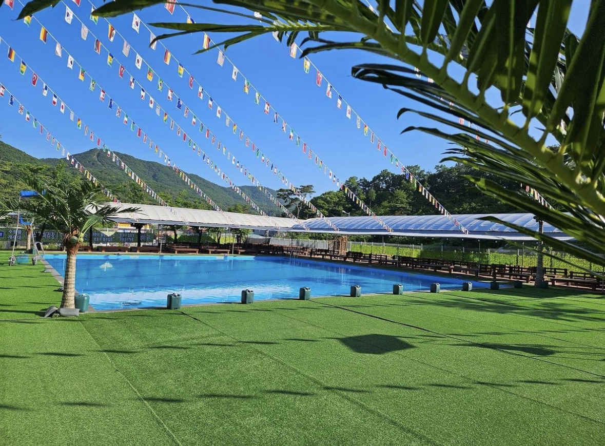 취사가능 수영장