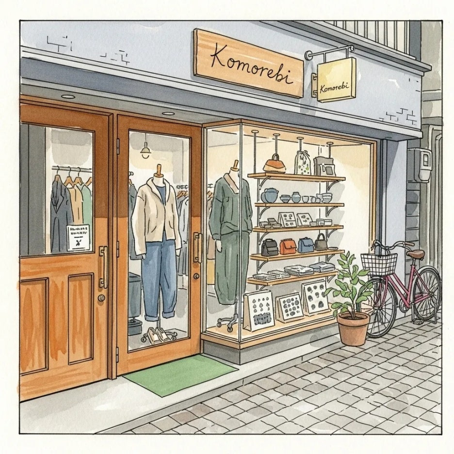 오사카 뒷골목의 개성 넘치는 상점 풍경