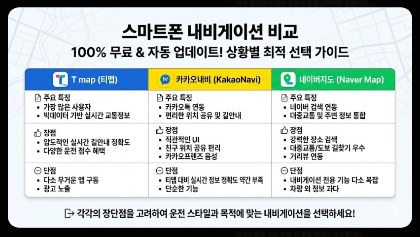 내비게이션 업데이트비용 완벽정리