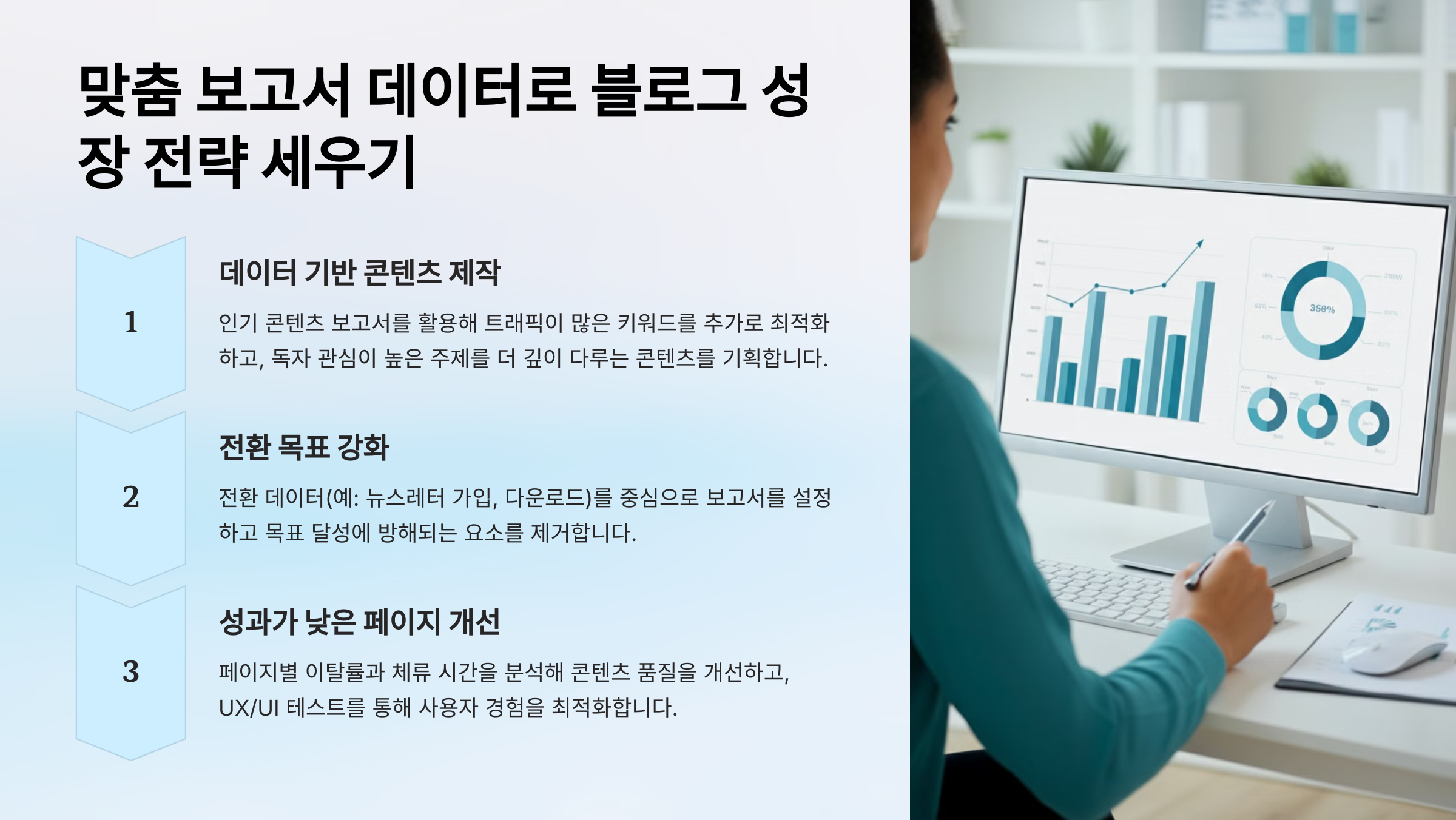 맞춤 보고서 생성하기: 구글 애널리틱스(Google Analytics)로 블로그 성장 데이터 확인하기