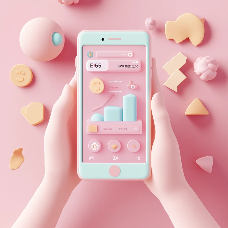 스마트폰으로 연금계좌 ETF를 매수하는 MZ세대 실전 투자 장면, 모바일 트레이딩, 쉽고 빠른 거래, ETF 투자방법, S&P500 연금 계좌, 2025 투자전략 연관