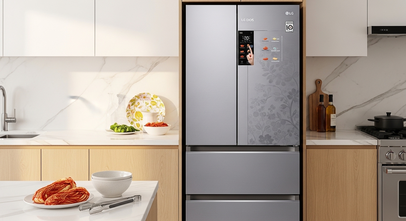 LG 김치통 김치냉장고