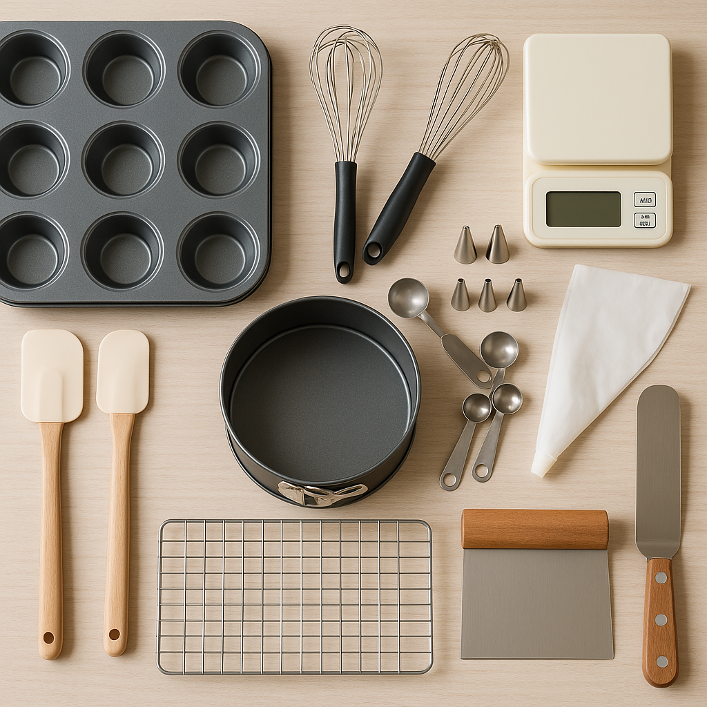 홈베이킹 도구 관련 사진