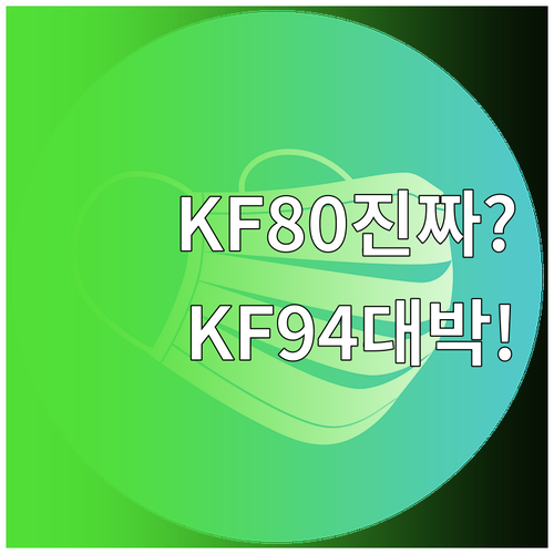 KF80 KF94 의약외품 마스크 차..