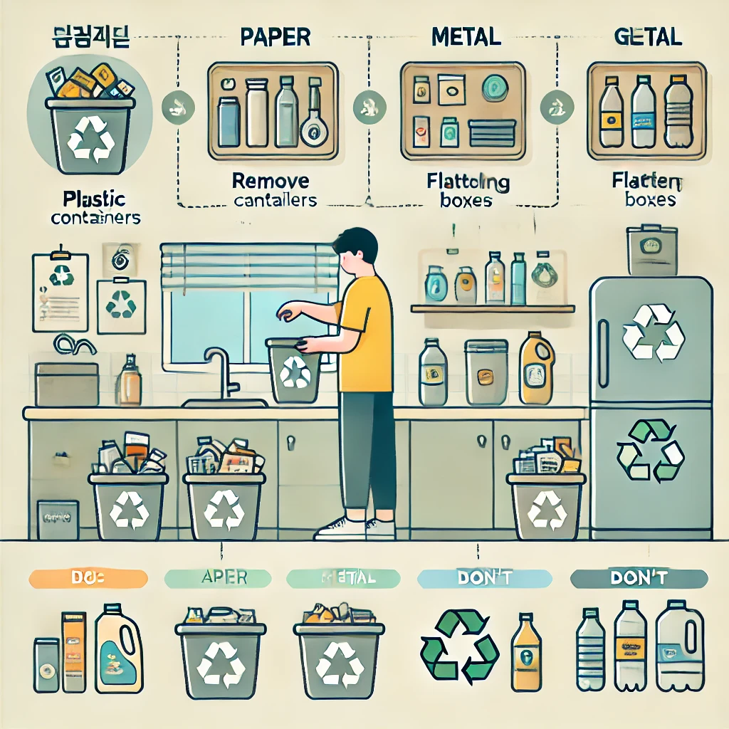 분리배출 방법, 재활용 꿀팁1