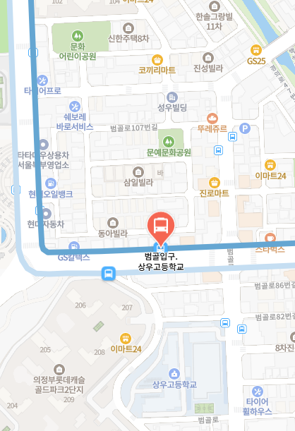 7300번 버스노선도