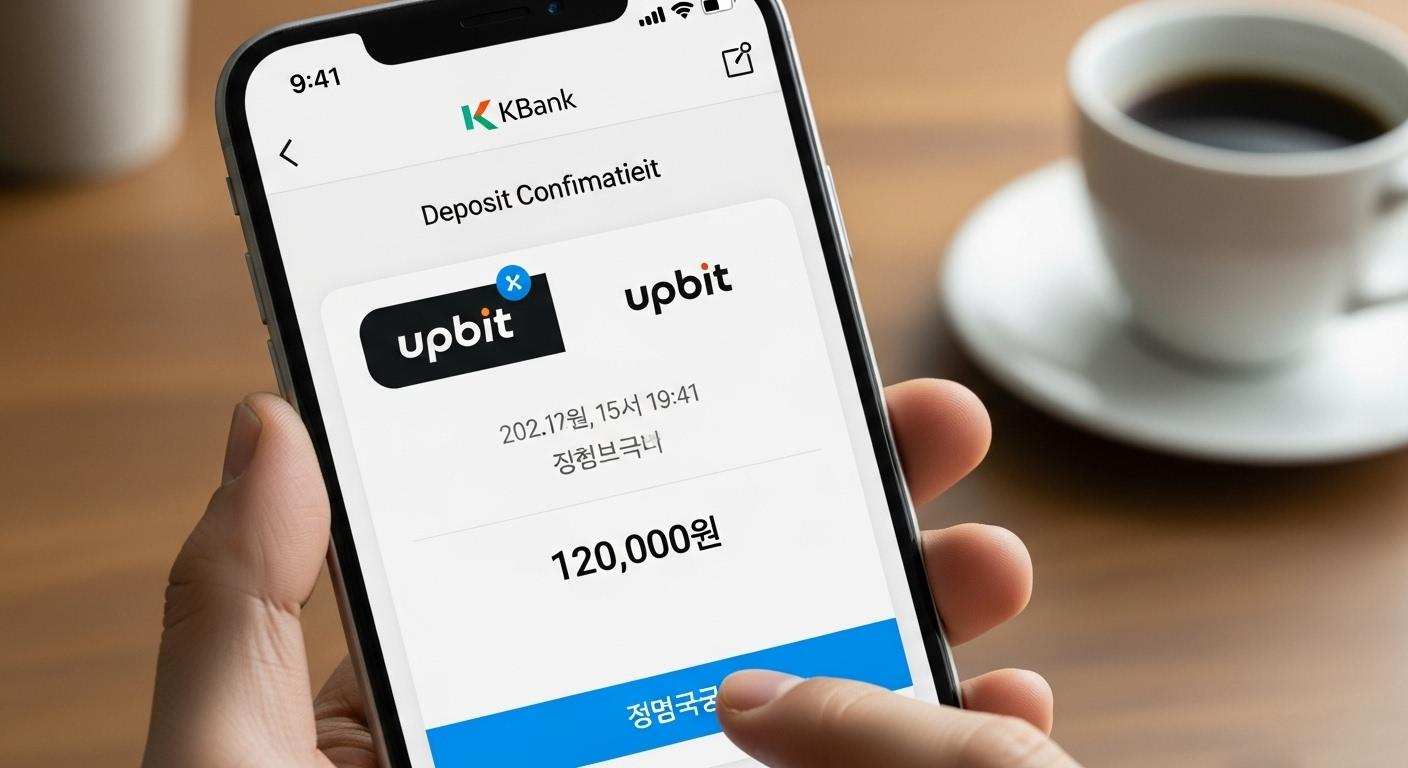 케이뱅크 업비트 입금
