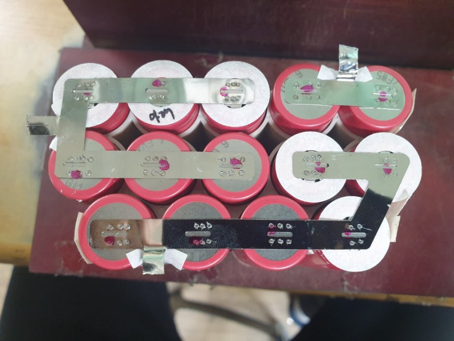 기존 산요셀 니켈 제거 준비