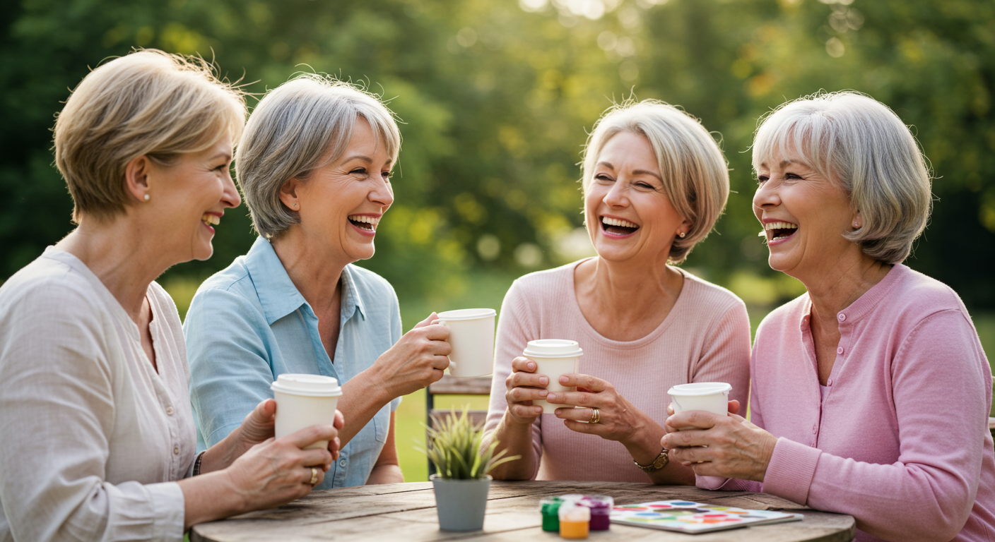 중년 여성 사진