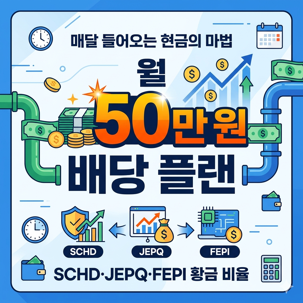 월 50만원 배당 플랜