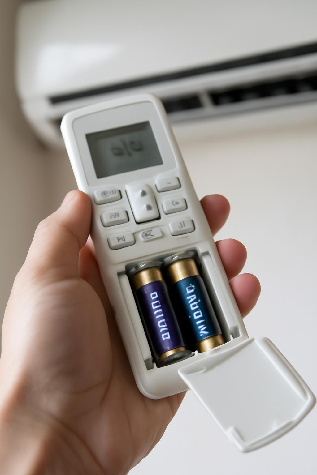 에어컨 리모컨 건전지