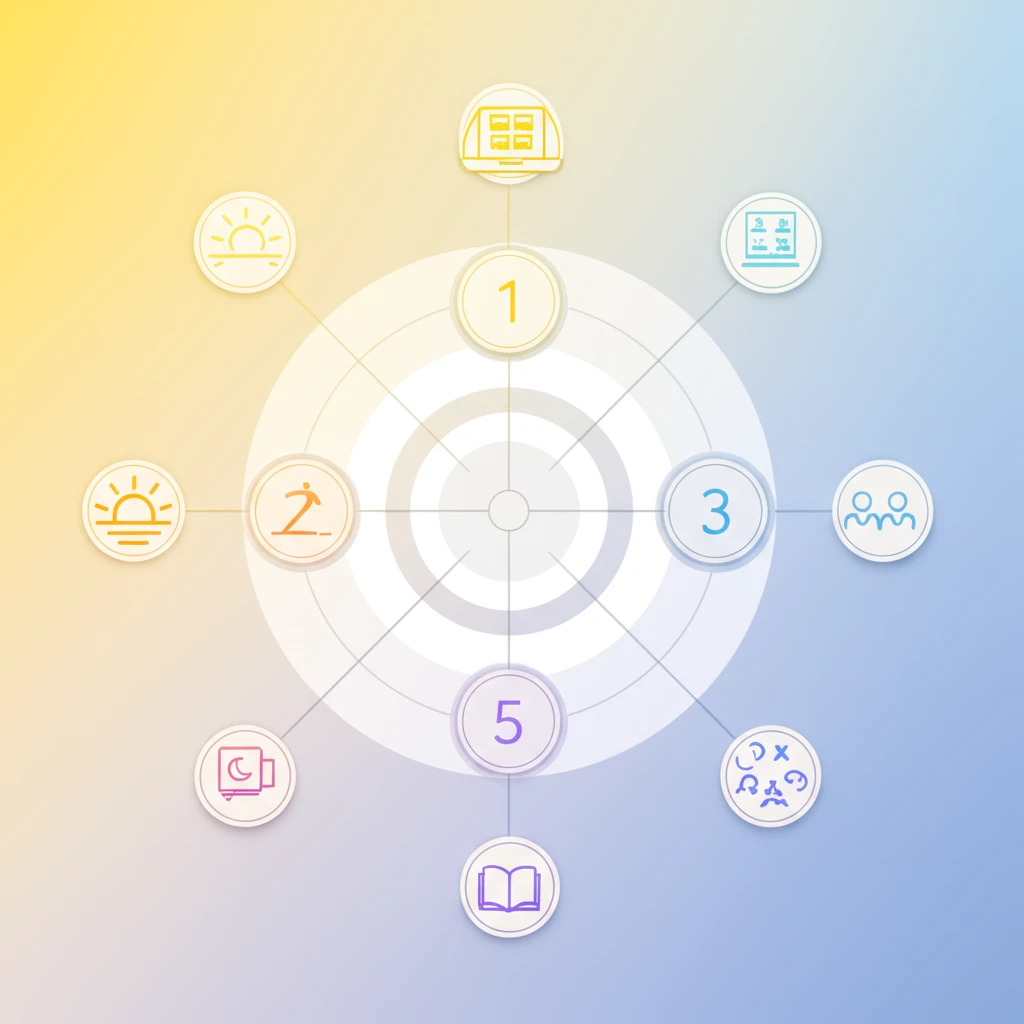 주간 스케줄 영어로 자연스럽게 설명하..