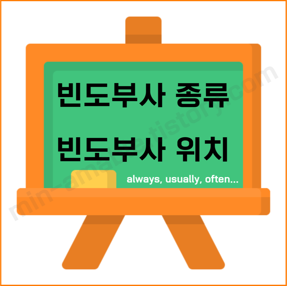 빈도부사위치, 빈도부사종류