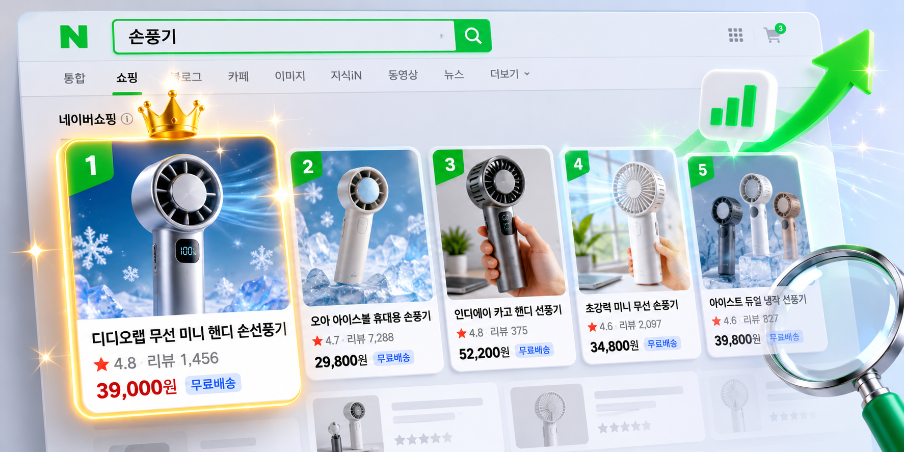 클릭률을 높이는 상품명 추천을 통해 쇼핑 상위 노출을 실현하는 방법