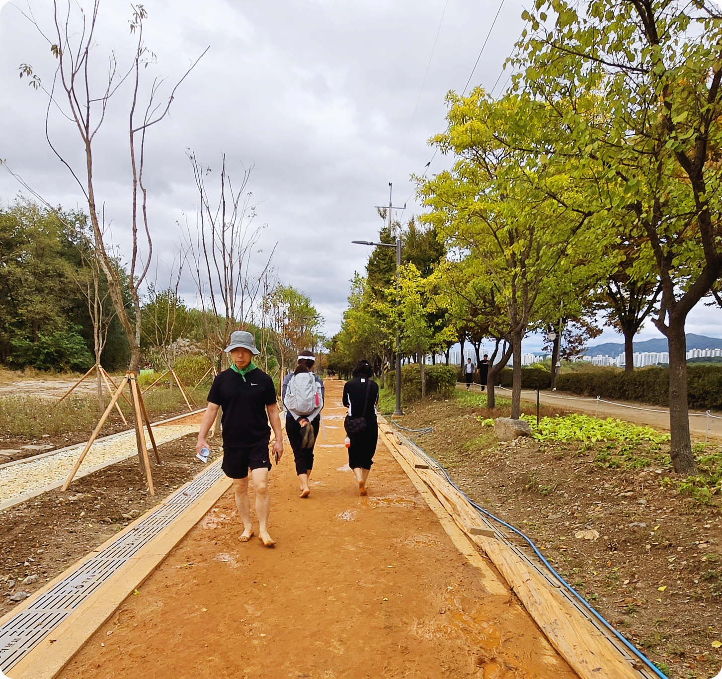 맨발걷리 힐링 체험