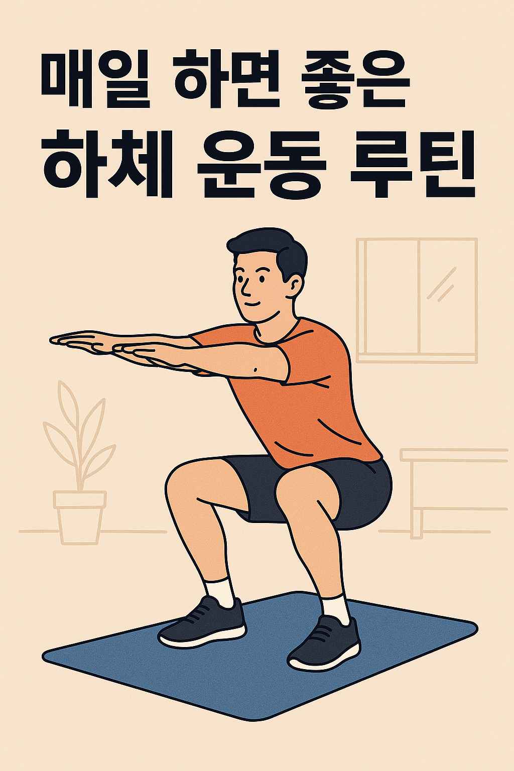 매일 하면 좋은 하체 운동 루틴