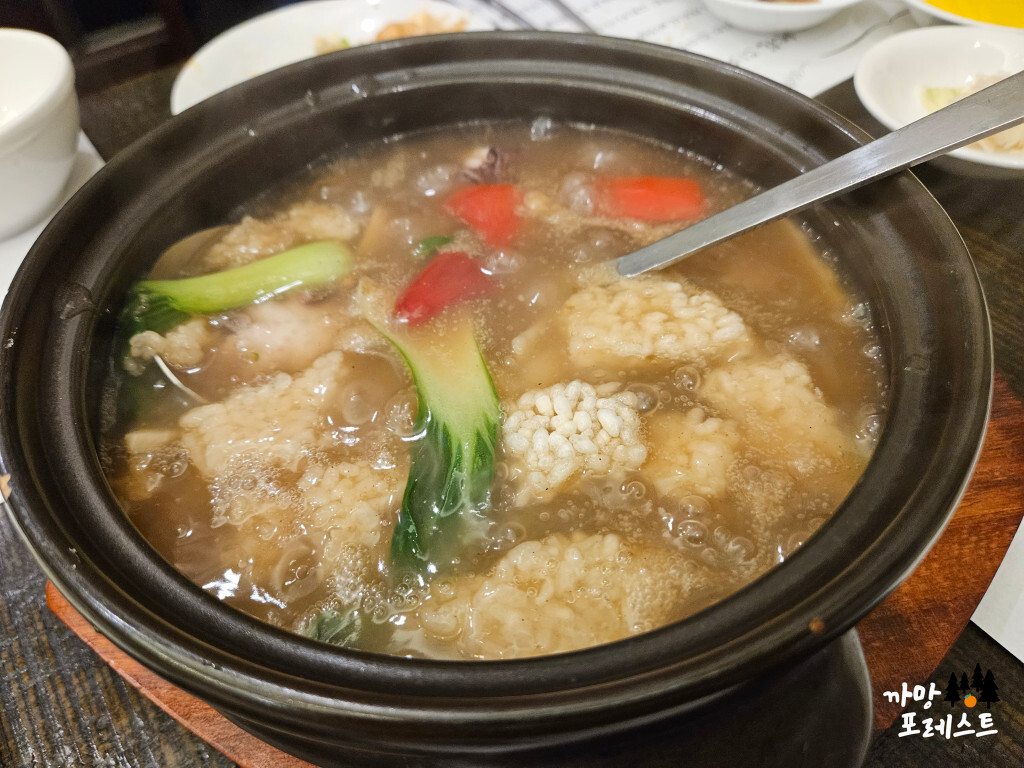 도화 중식집 누릉지탕