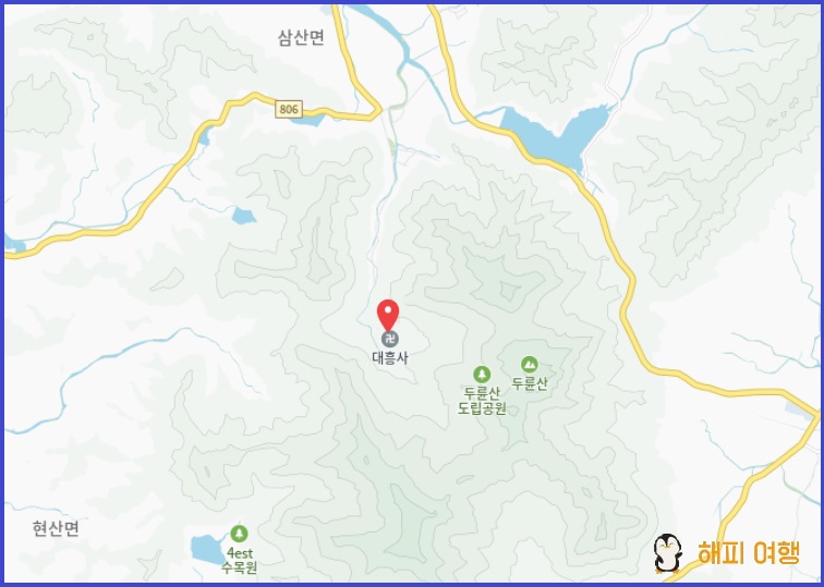 해남 대흥사 위치