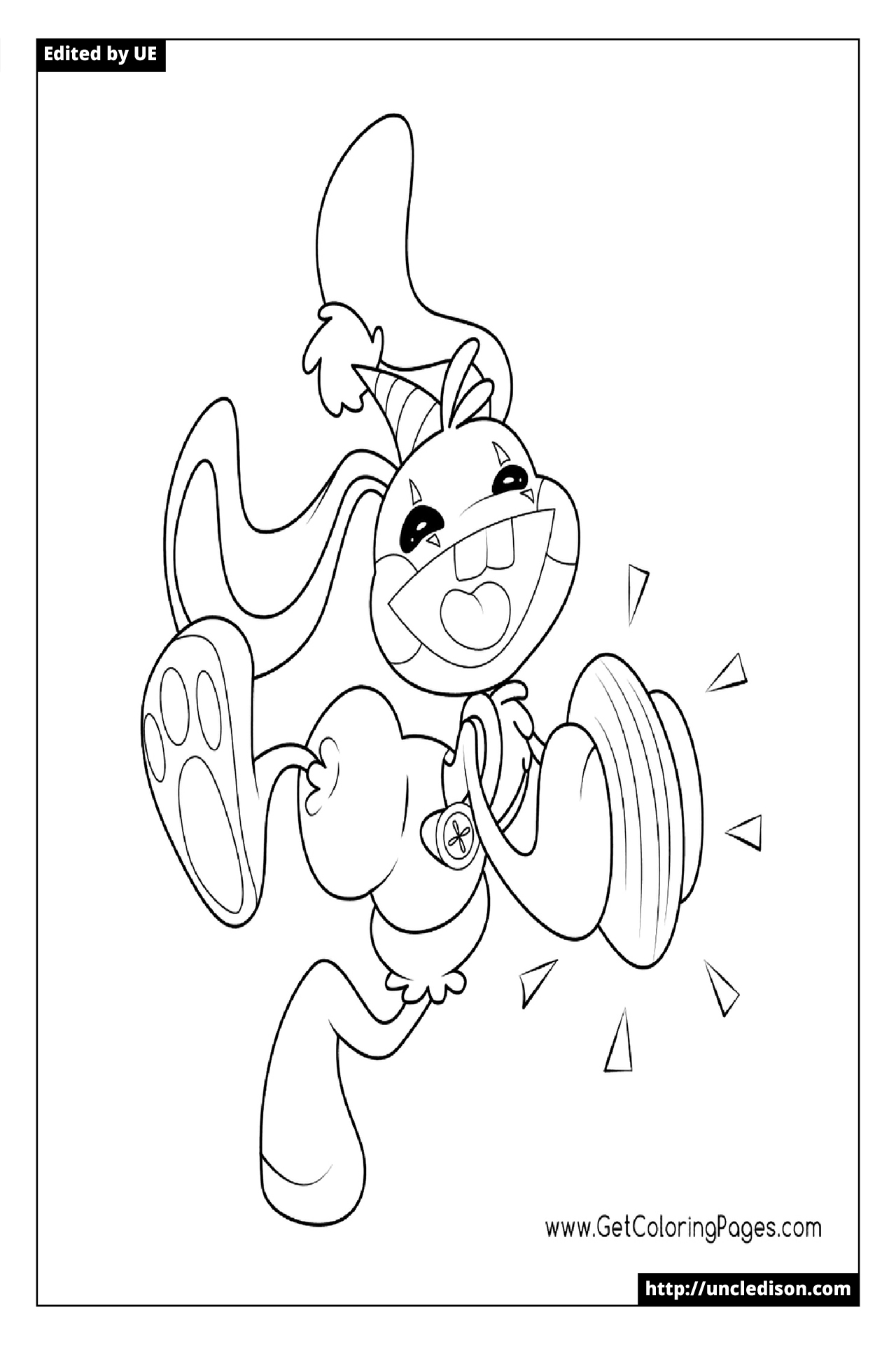 파피플레이타임 색칠공부 도안