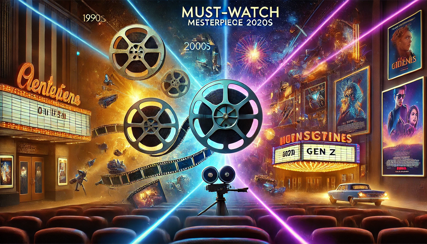 Gen z를 위한 1990년도부터 2020년대 명작 영화 관련된 사진