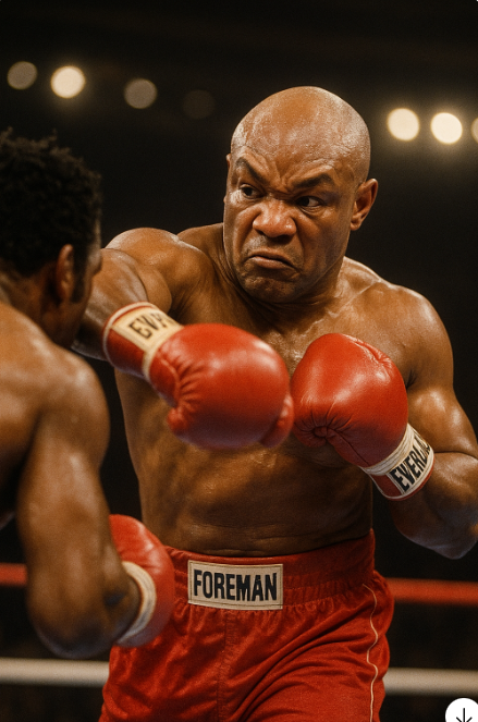George Foreman in the ring