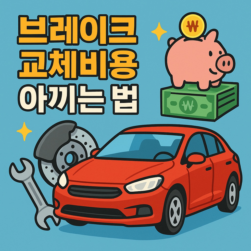 브레이크 교체비용 아끼는 정비소 선택법