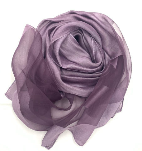 파스텔 실크 머플러 사진