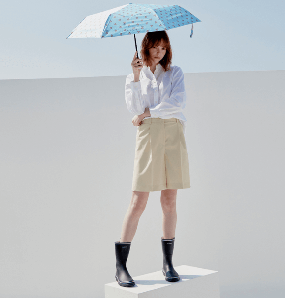 질스튜어트 레인부츠 앞면 
