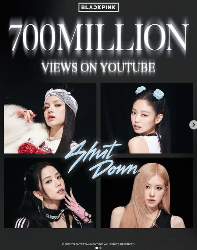 블랙핑크 전체의 모습