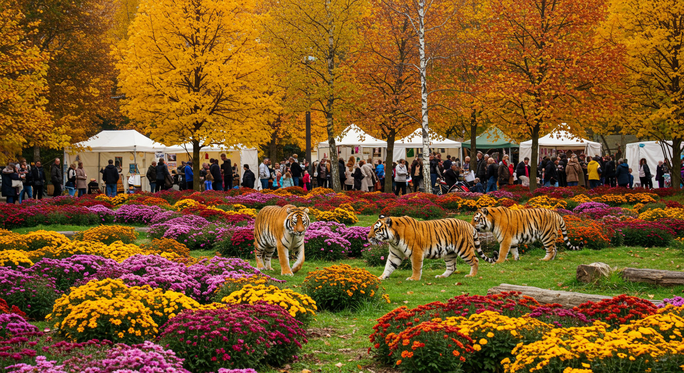 2025 봉자페스티벌 완벽 가이드: 호랑이와 가을꽃이 있는 백두대간수목원