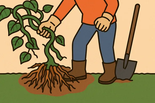 칡넝쿨 제거 방법과 뿌리 관리 비법14